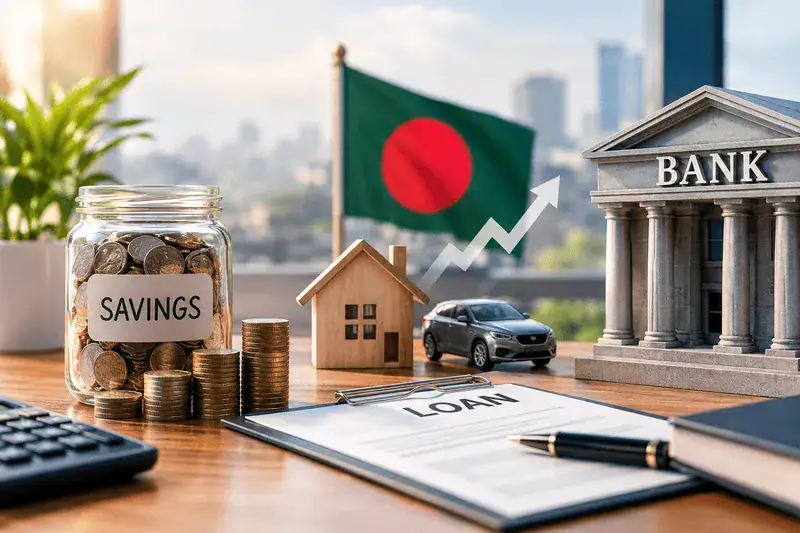 বাংলাদেশে ব্যাংক সুদ কীভাবে কাজ করে? সঞ্চয়, ঋণ ও অর্থ ব্যবস্থার সহজ ব্যাখ্যা