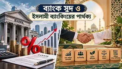 ব্যাংক সুদ ও ইসলামী ব্যাংকিংয়ের পার্থক্য