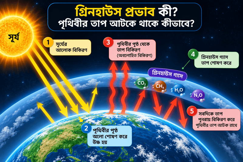গ্রিনহাউস প্রভাব কী