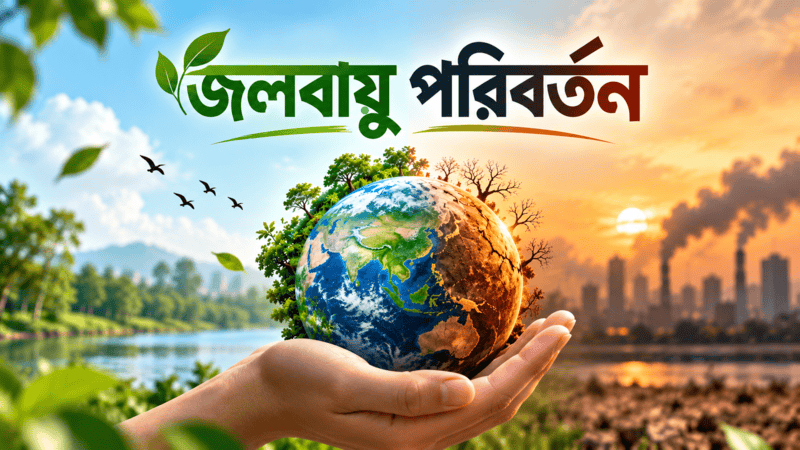 জলবায়ু পরিবর্তন কী? জলবায়ু পরিবর্তনের কারণ, বৈজ্ঞানিক ব্যাখ্যা ও বাংলাদেশে প্রভাব